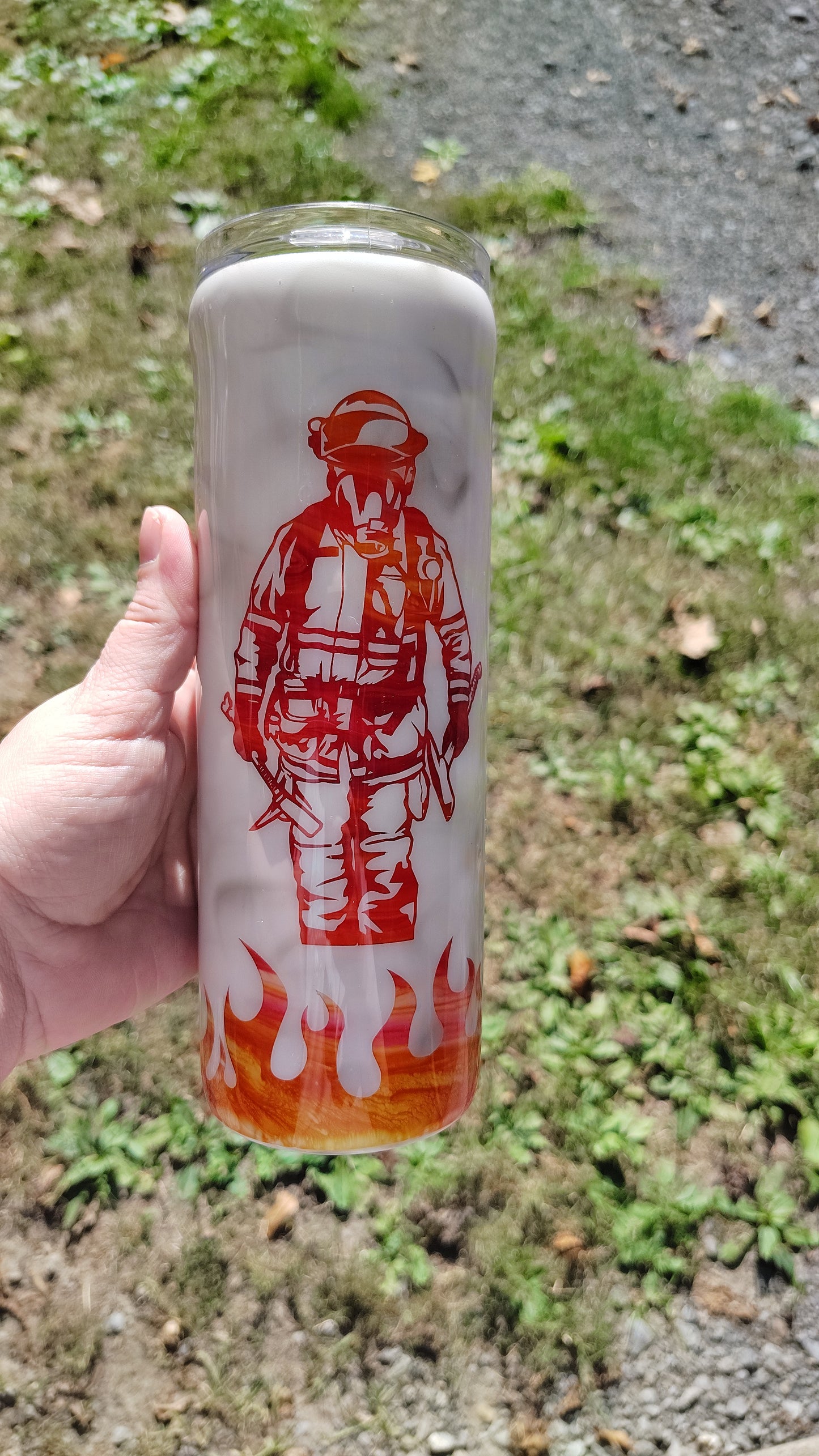 Firefighter Tumbler