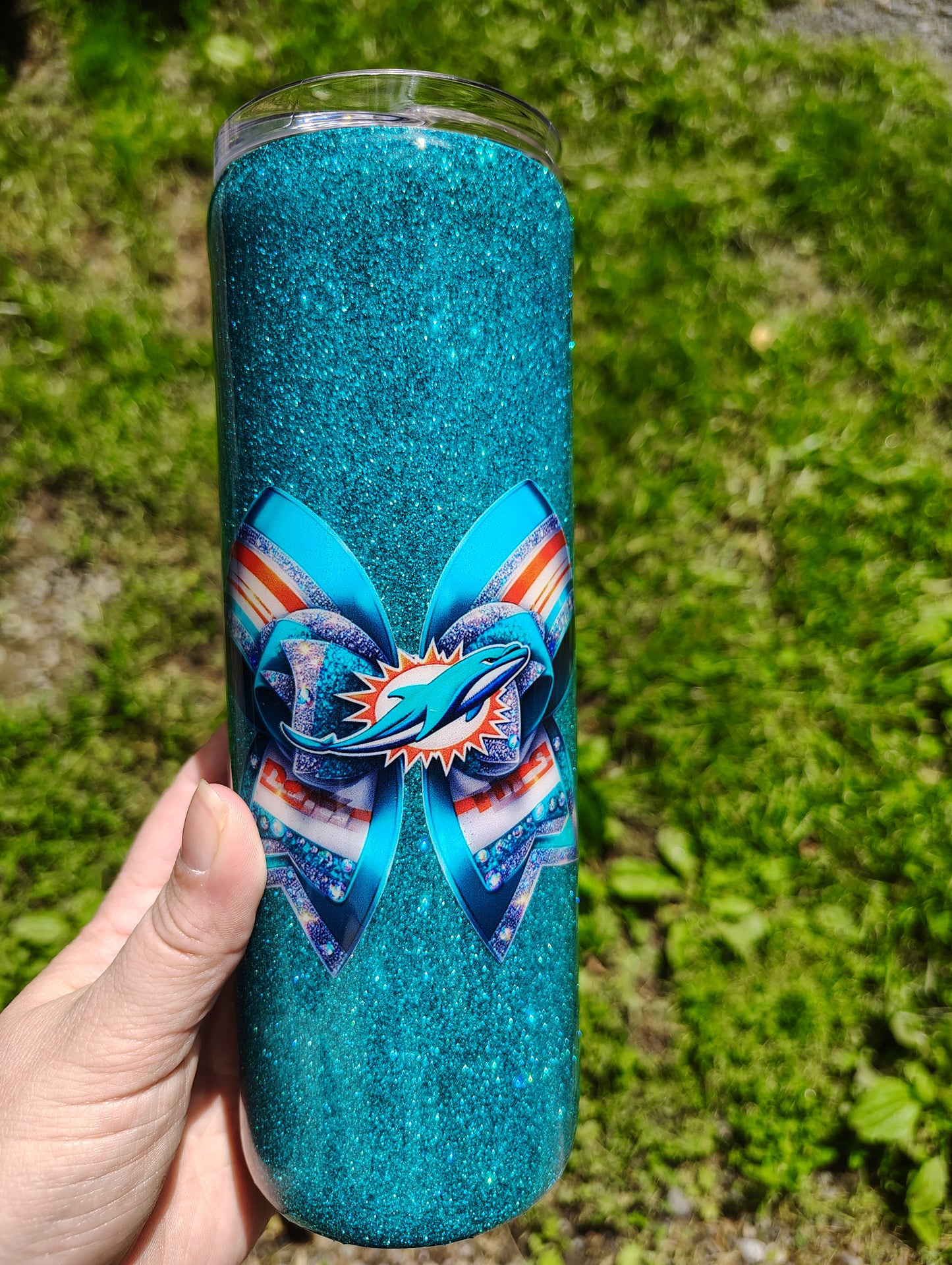 Miami Dolphins Bow Tumbler