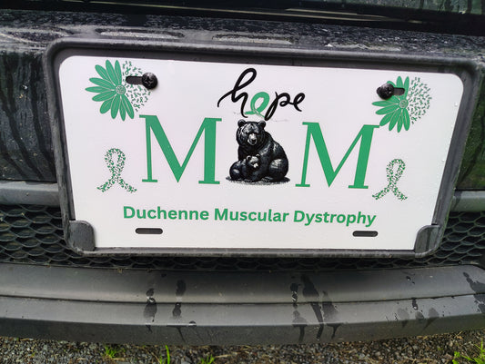 Sublimation license plate