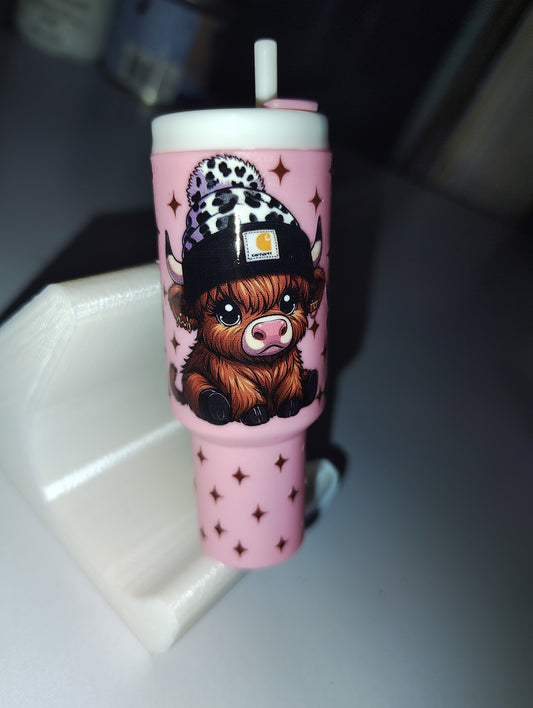 Mini keychain tumbler