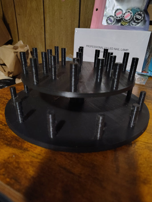 2 Tier Straw Toppers Display